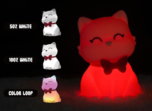 Luz de Presença Gato Branco
