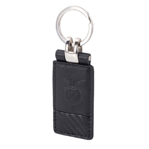 Porta-chaves em pele BENFICA preto Slb1291-01