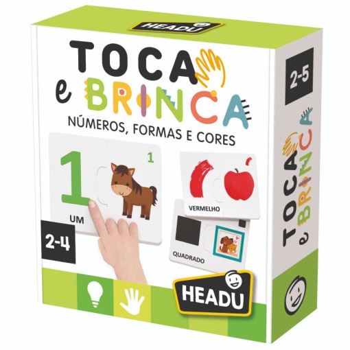 Toca e Brinca - Números, Formas e Cores HEADU