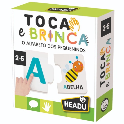 Toca e Brinca - O Alfabeto dos Pequeninos HEADU