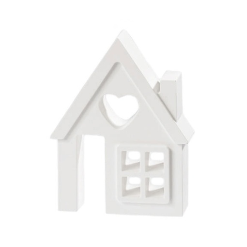 Molde de silicone para gesso casa 9x7x1,5cm Hobby Fun