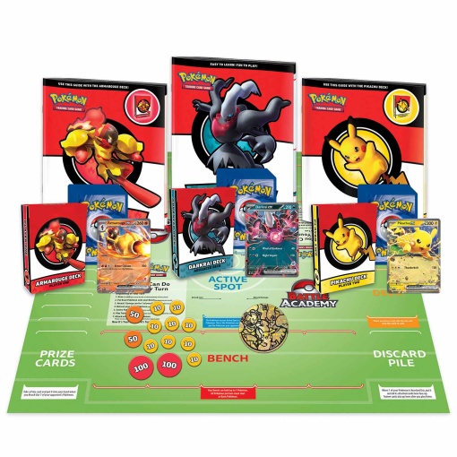 POKEMON TCG: Battle Academy Pikachu, Darkrai & Armarouge