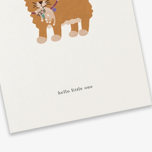 Postal KARTOTEK Baby CAT "Hello LITTLE One"