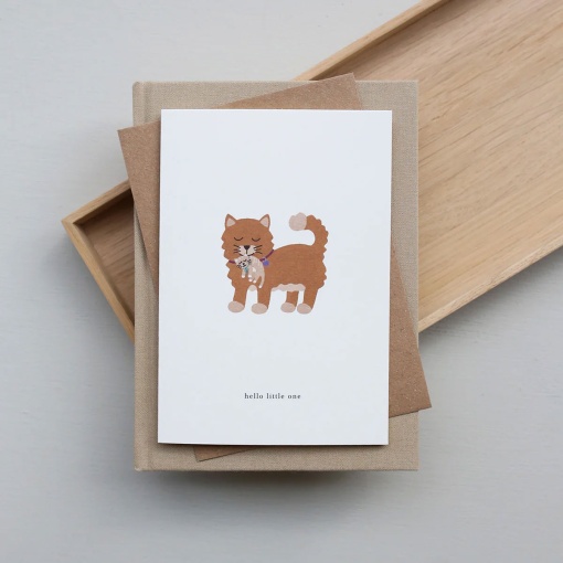 Postal KARTOTEK Baby CAT "Hello LITTLE One"