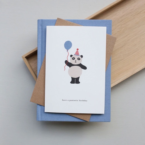 Postal KARTOTEK Panda "Have a Pantastic Birthday"