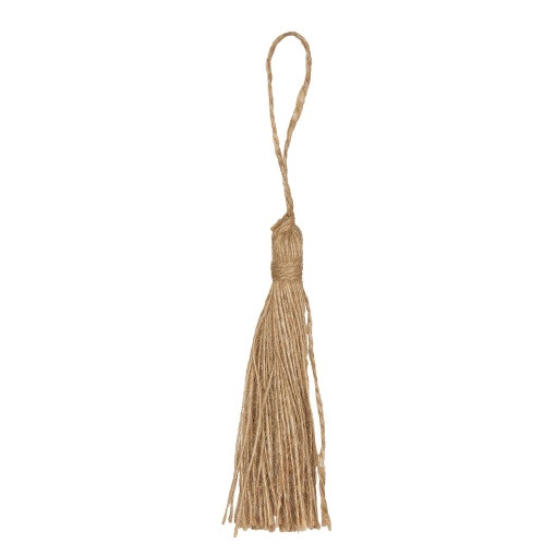 Franja de Juta 1,2x10,5cm natural 2 unidades 00