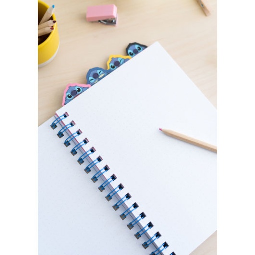 Caderno A5 Pautado Espiral DISNEY Stitch Tropical