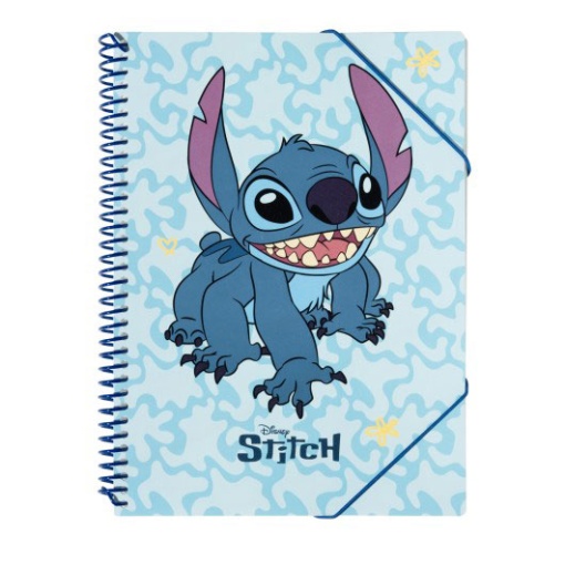 Portefólio DISNEY Stitch A4 30 Bolsas