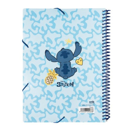Portefólio Disney Stitch A4 30 bolsas