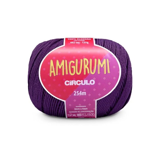 Fio de Crochet CÍRCULO Amigurumi 125g Místico 6030