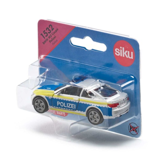 Carro BMW M3 Coupé Polícia Miniatura SIKU