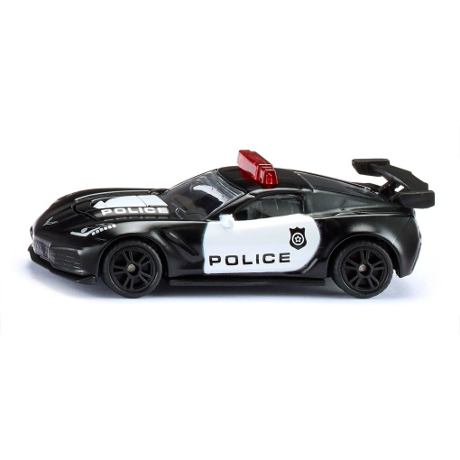 Carro Chevrolet Corvette ZR1 Police Miniatura SIKU