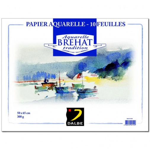 Papel Aguarela DALBE 50x65cm 300g 10 folhas