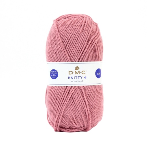 Fio de Tricot DMC Knitty4 8112/573 100g Rosa Velho