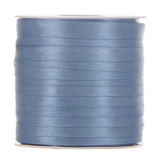 Fita de Cetim MP DOPPIO RASO 10mmx100m Azul Fumado 59