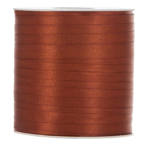Fita de Cetim MP DOPPIO RASO 10mmx100m Castanho 62
