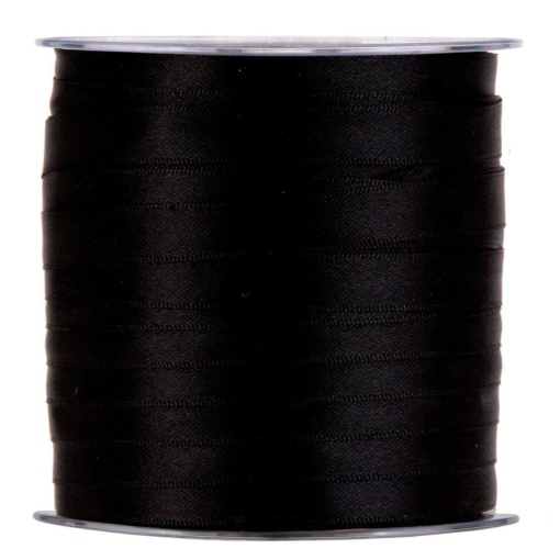Fita de Cetim MP DOPPIO RASO 10mmx100m Preto 19