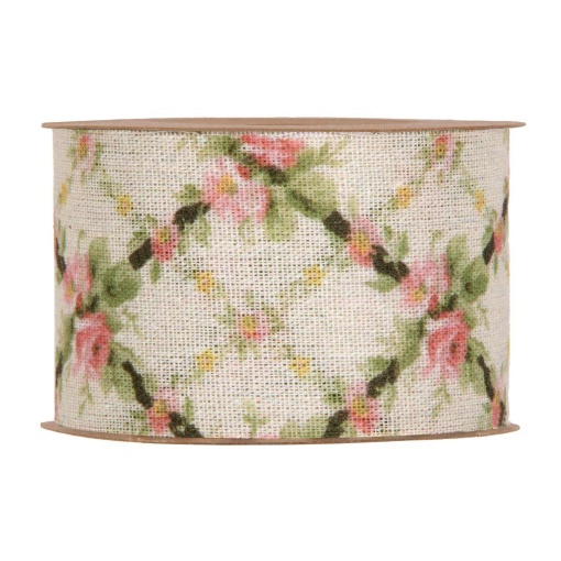 Fita de Tecido MP Secret Garden 63mmx20m Florinhas D
