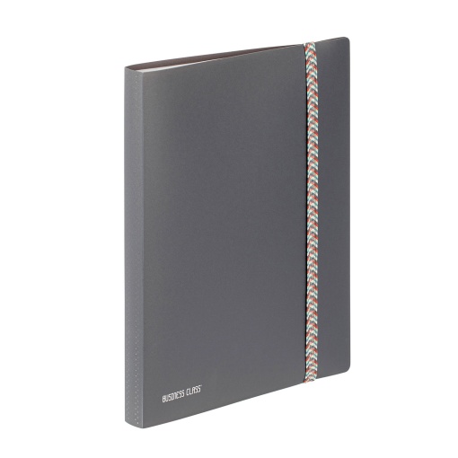 Portefólio VIQUEL Business Class A4 60 Bolsas Cinza Antracite