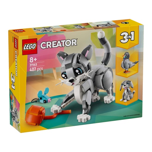 LEGO Creator 3-in-1 Gato Brincalhão 31163