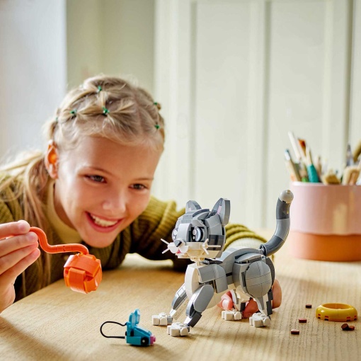 LEGO Creator 3-in-1 Gato Brincalhão 31163