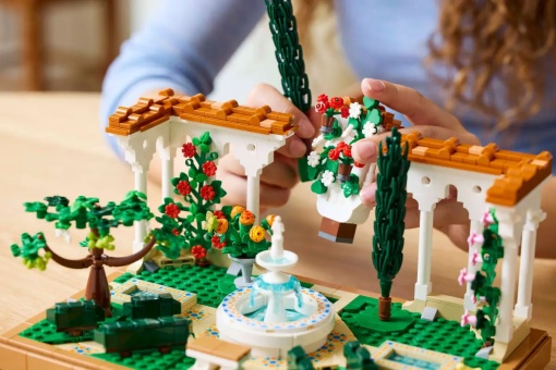 LEGO Icons Jardim com Fonte 10359