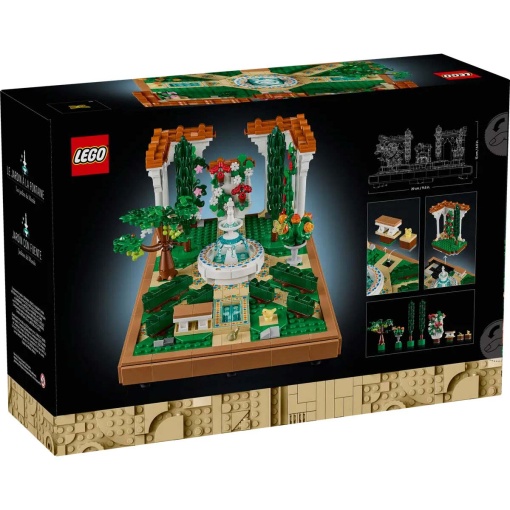 LEGO Icons Jardim com Fonte 10359