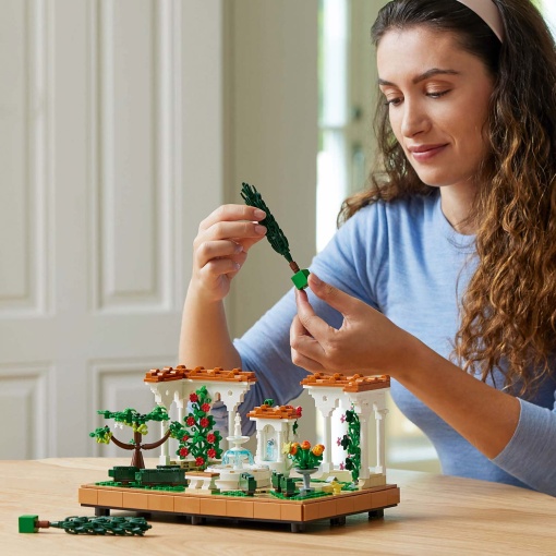 LEGO Icons Jardim com Fonte 10359