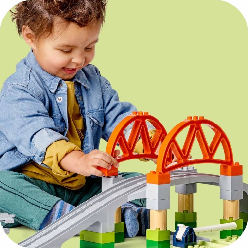 LEGO Duplo Set de Expansão de Ponte e Carris para Comboio 10426