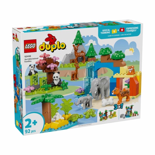 LEGO Duplo Família de Animais Selvagens 3-em-1 10446