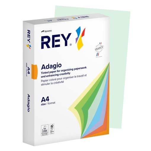 Papel fotocópia colorido A4 80g ADAGIO pistachio 85