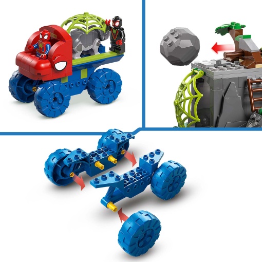 LEGO MARVEL Equipa Spidey - Resgate com Veículo Dinossauro Todo-o Terreno 11199