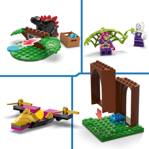 LEGO MARVEL Spidey e Gobby - Batalha de Raptors no Quartel-General da Casa da Árvore 11200