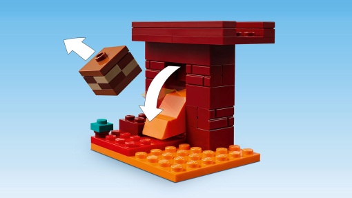 LEGO MINECRAFT A Batalha da Lava do Nether 21266