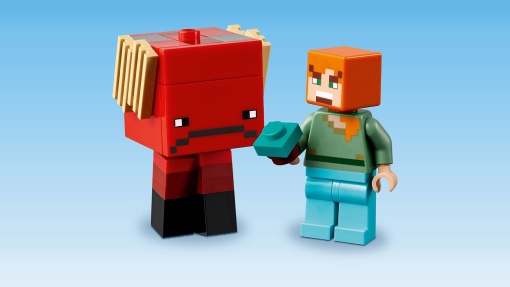 LEGO MINECRAFT A Batalha da Lava do Nether 21266