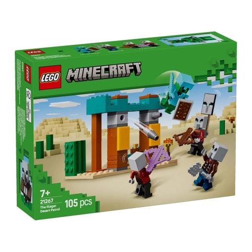LEGO MINECRAFT A Patrulha do Deserto Illager 21267