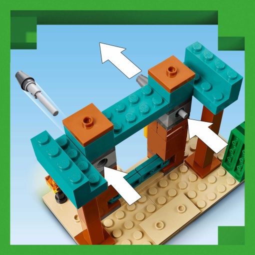 LEGO MINECRAFT A Patrulha do Deserto Illager 21267