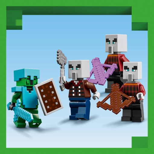 LEGO MINECRAFT A Patrulha do Deserto Illager 21267