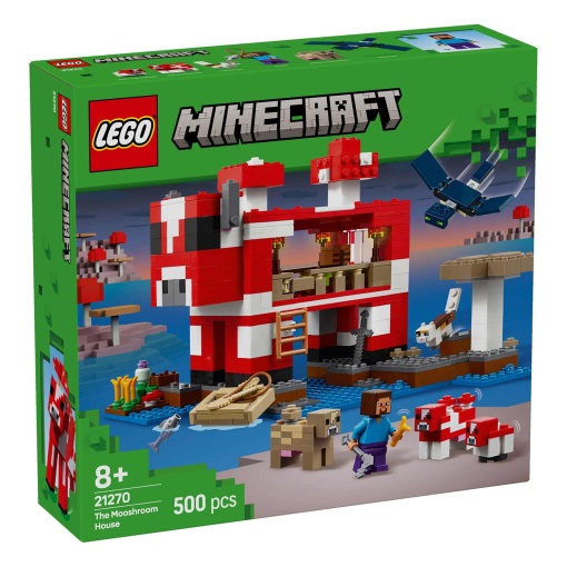 LEGO MINECRAFT A Casa Mooshroom 21270