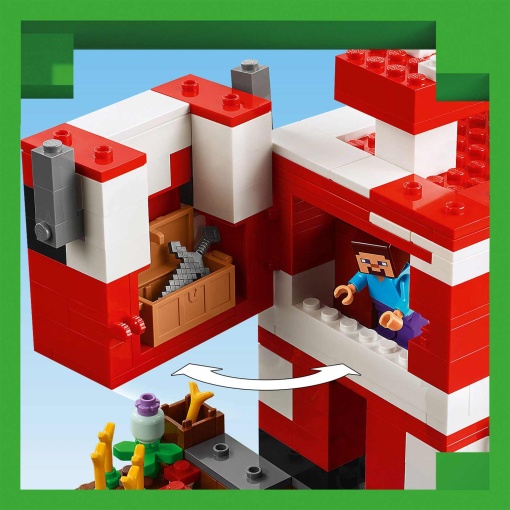 LEGO MINECRAFT A Casa Mooshroom 21270