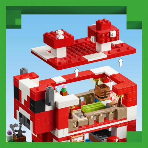 LEGO MINECRAFT A Casa Mooshroom 21270