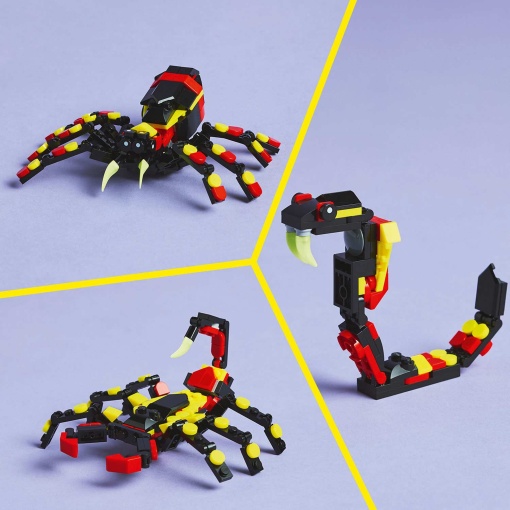 LEGO Creator 3-in-1 Animais Selvagens: A Aranha Surpreendente 31159