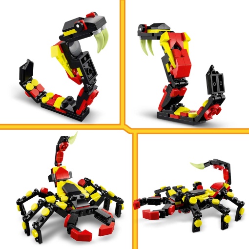 LEGO Creator 3-in-1 Animais Selvagens: A Aranha Surpreendente 31159