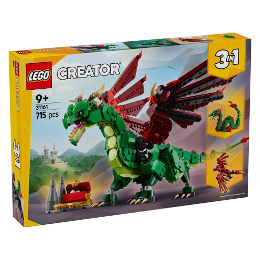 LEGO Creator 3-in-1 Dragão Medieval 31161