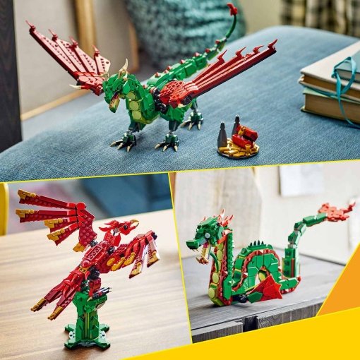 LEGO Creator 3-in-1 Dragão Medieval 31161