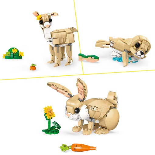 LEGO Creator 3-in-1 Coelhinho Adorável 31162