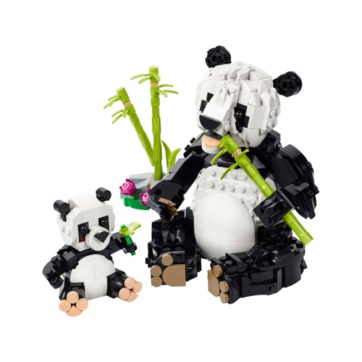 LEGO Creator 3-in-1 Animais Selvagens: Família de Pandas 31165