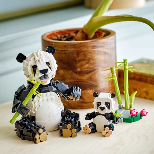 LEGO Creator 3-in-1 Animais Selvagens: Família de Pandas 31165