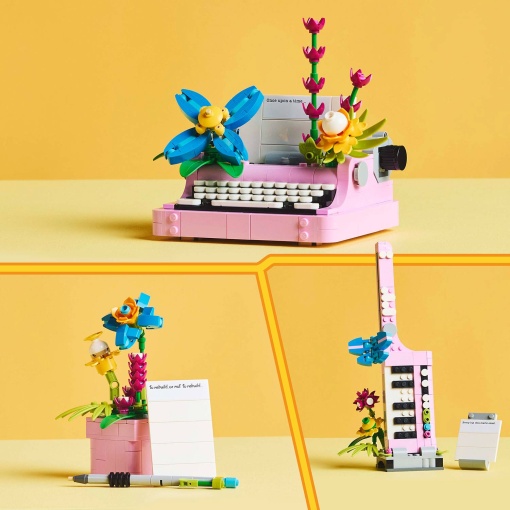 LEGO Creator 3-in-1 Máquina de Escrever com Flores 31169
