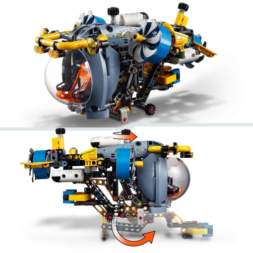 LEGO Technic Submarino de Investigação em Águas Profundas 42201